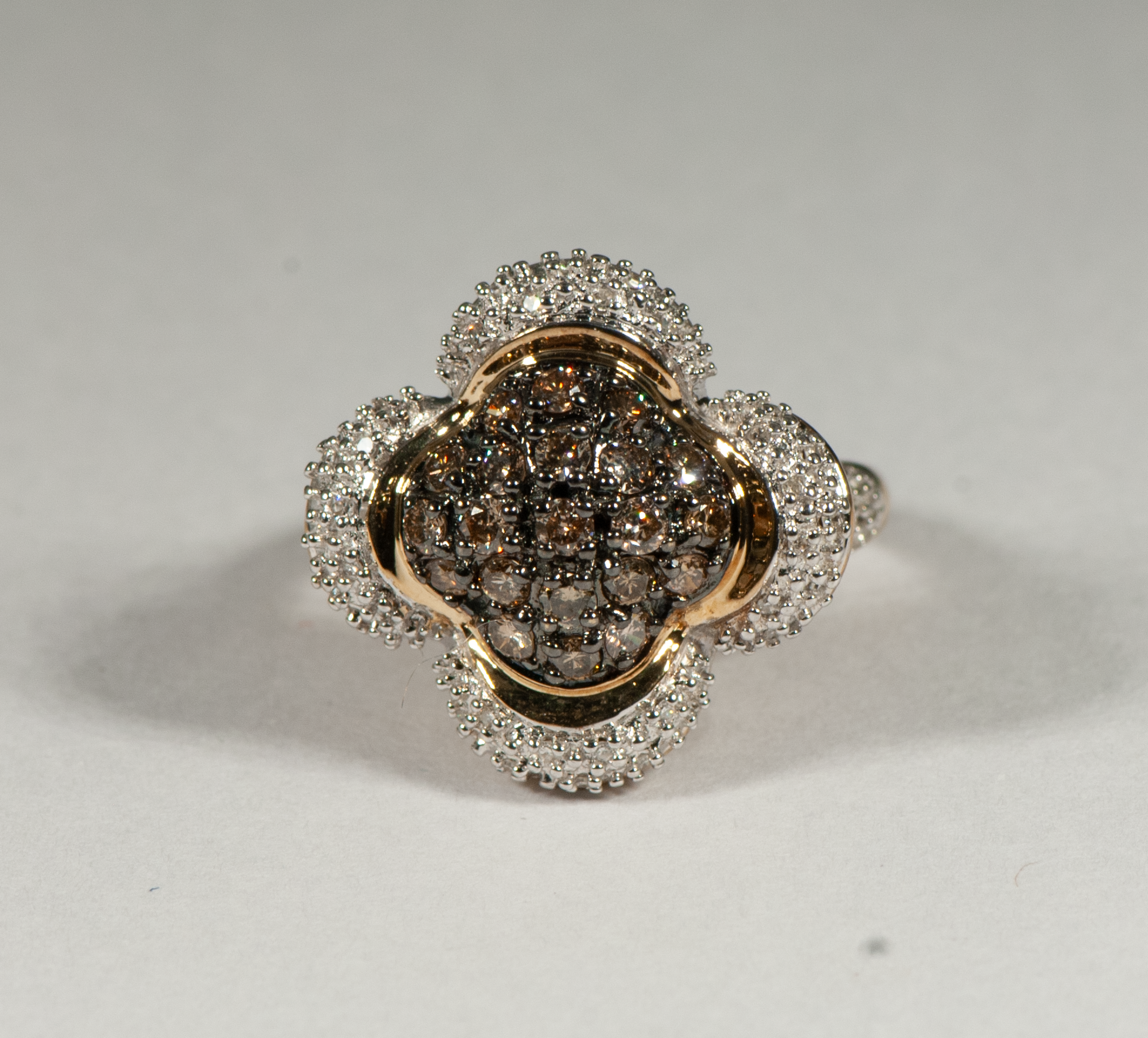 Exquisite White Diamonds Ring